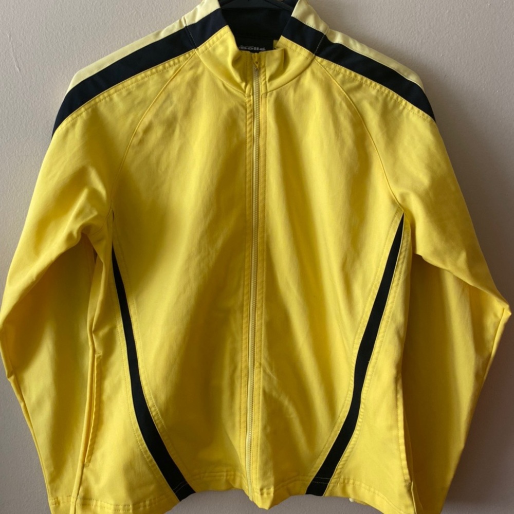 bollé yellow/black track jacket